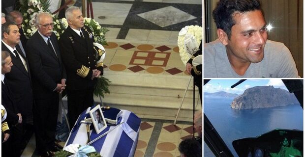 Θρήνος και ερωτηματικά. Κηδεύτηκε ο κυβερνήτης του μοιραίου ελικοπτέρου που συνετρίβη στην Κίναρο