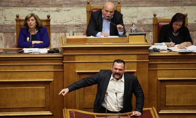Κεραυνοί Βούτση κατά Χρυσής Αυγής για νέα ‘ξεδιάντροπη’ συμπεριφορά