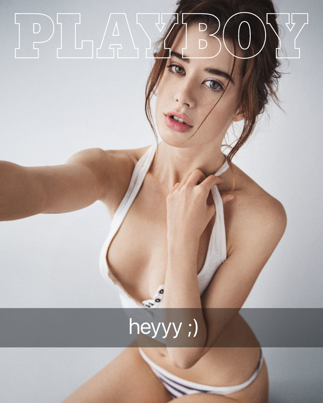 Το πρώτο εξώφυλλο του Playboy χωρίς γυμνό
