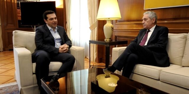 Συμφωνία Τσίπρα και Κουβέλη να προχωρήσει η χώρα μπροστά