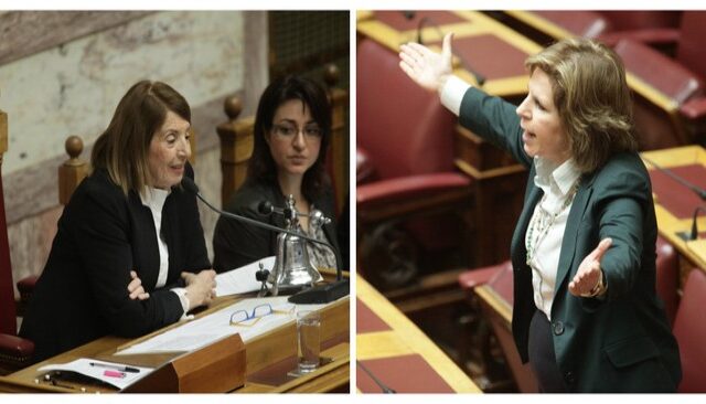 Καβγάς κυριών στη Βουλή για λιάσιμο, προσφυγικό και επίπεδο μηδέν