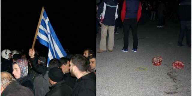 Βέροια: Αποτροπιασμός για τις γουρουνοκεφαλές και τον παπά που απειλεί λόγω προσφύγων
