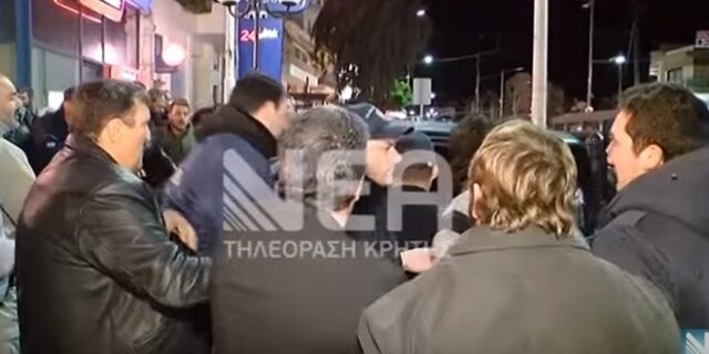 Προπηλακισμός υπουργών στο Ρέθυμνο