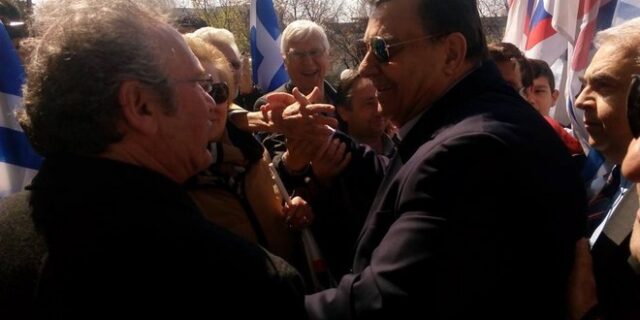 Χέρι-χέρι με τον Καρατζαφέρη οι Μπαλτάκος, Ψωμιάδης και Άνθιμος