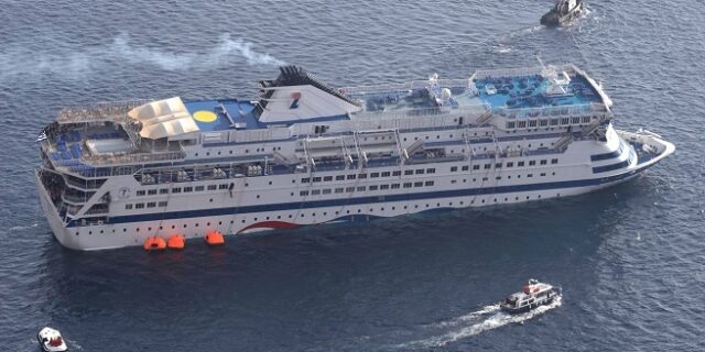 Sea Diamond: Αθώος ο ανθυποπλοίαρχος για το ναυάγιο