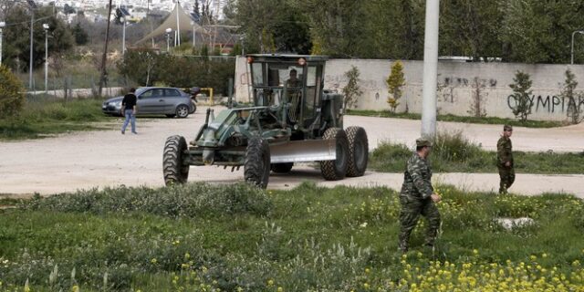 Ανεστάλησαν οι εργασίες για τη δημιουργία χώρου φιλοξενίας προσφύγων στο Πάρκο Τρίτση