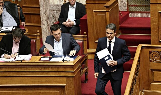 ΝΔ εναντίον ΣΥΡΙΖΑ: η ανατροπή των ρόλων