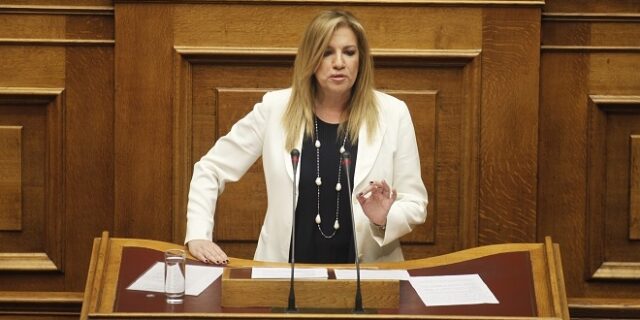 Για προχειρότητα και κινήσεις πανικού κατηγορεί την κυβέρνηση η πρόεδρος του ΠΑΣΟΚ