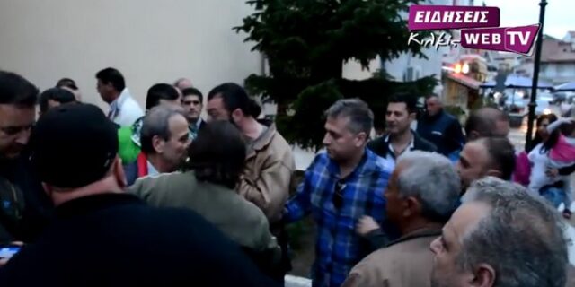 Προπηλάκισαν τον βουλευτή του ΣΥΡΙΖΑ Θ. Παραστατίδη στο Πολύκαστρο