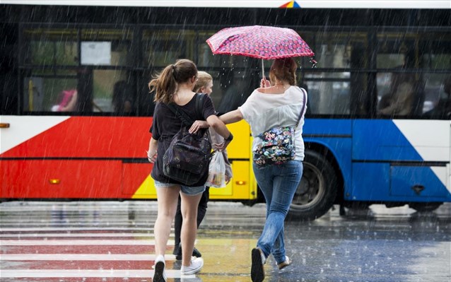Τοπικές βροχές και καταιγίδες στη βόρεια Ελλάδα