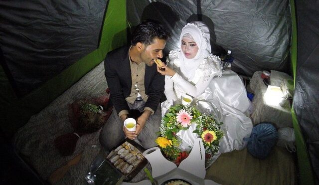Αγάπη χωρίς σύνορα: Ζευγάρι από τη Συρία παντρεύτηκε στην Ειδομένη