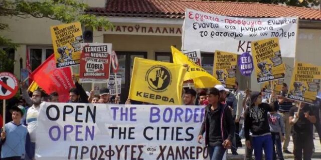 Χίλιοι πρόσφυγες στο Ελληνικό σε απεργία πείνας