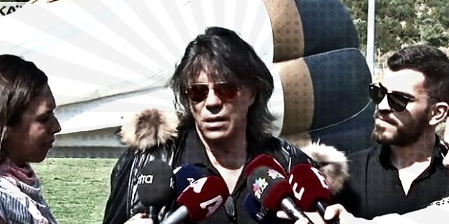 Ηλίας Ψινάκης: Με αερόστατο στην αγκαλιά του Μπουτάρη