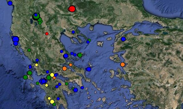 Σεισμός 4,3 Ρίχτερ στη Βουλγαρία ταρακούνησε τις Σέρρες
