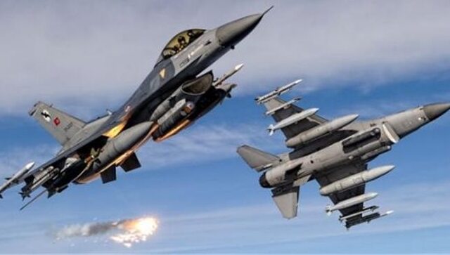 Μπαράζ παραβιάσεων την Τρίτη από τουρκικά F-16
