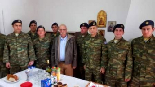 Σε φυλάκια στα σύνορα Αλβανίας με ΠΓΔΜ ο Δημήτρης Βίτσας