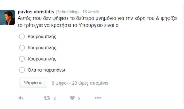 Ο εκπρόσωπος τύπου του ΠΑΣΟΚ έχει ένα κουίζ για τον Κουρουμπλή