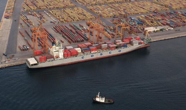 Λιμάνι Πειραιά: Πρωτιά για πρώτη φορά στην Μεσόγειο
