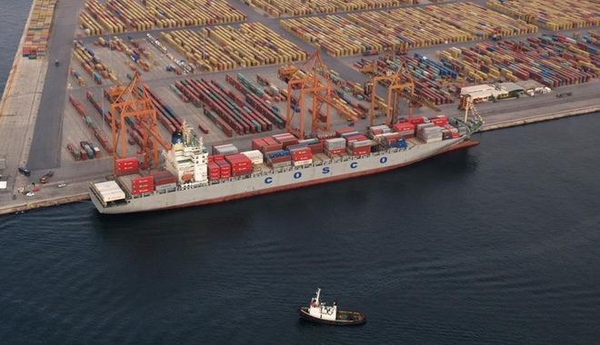 Λιμάνι Πειραιά: Πρωτιά για πρώτη φορά στην Μεσόγειο