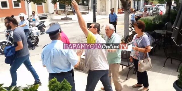 Αποδοκιμασίες στον υφ. Εργασίας Τάσο Πετρόπουλο