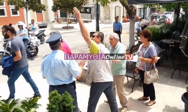 Αποδοκιμασίες στον υφ. Εργασίας Τάσο Πετρόπουλο