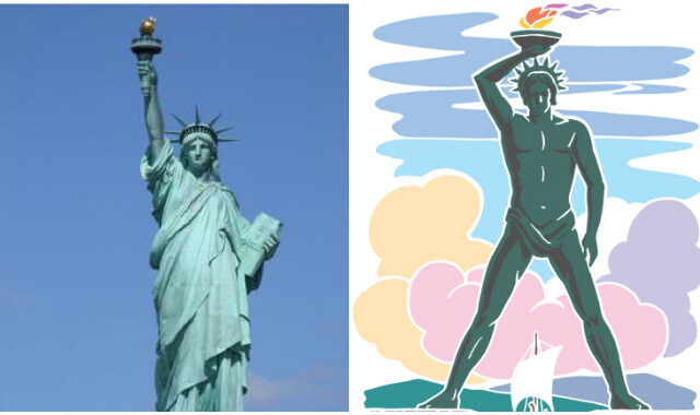 Μηχανή του χρόνου: Τι σχέση έχει το άγαλμα της Ελευθερίας με τον Κολοσσό της Ρόδου