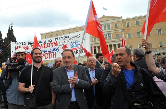 Μήνυση για την τρίτη ανακεφαλαιοποίηση των τραπεζών καταθέτει ο Λαφαζάνης