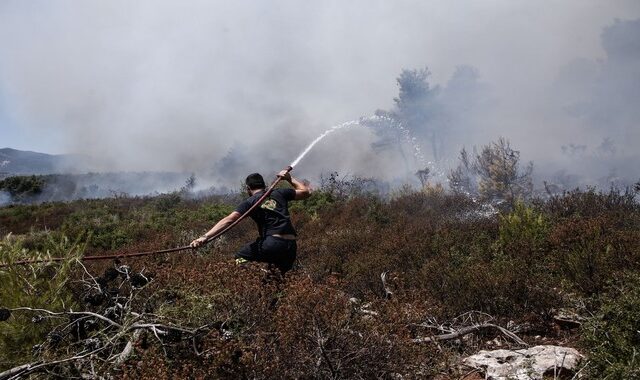 Αποπνικτική η ατμόσφαιρα στην Αττική. 56 δασικές πυρκαγιές μέσα σε λίγες ώρες