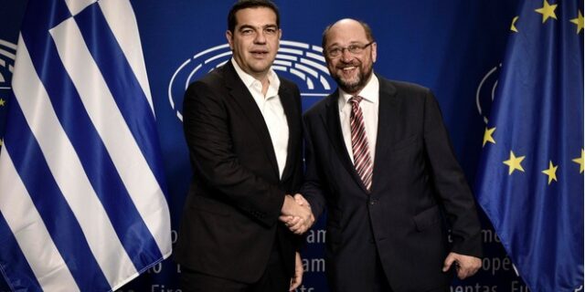 Τσίπρας με Σουλτς για μία πιο κοινωνική Ευρώπη