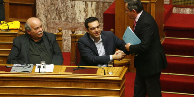 Συνάντηση Τσίπρα – Νικολόπουλου για τον εκλογικό νόμο