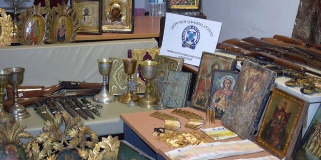 Αντικέρ συνελήφθη στη Θεσσαλονίκη για αρχαιοκαπηλία με πλήθος από βυζαντινές εικόνες