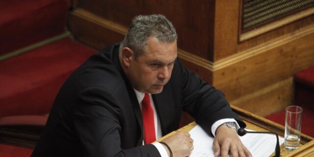 Καμμένος: Η αντιπολίτευση, υπεύθυνη για τα πλήγματα σε συνταξιούχους και εργαζόμενους