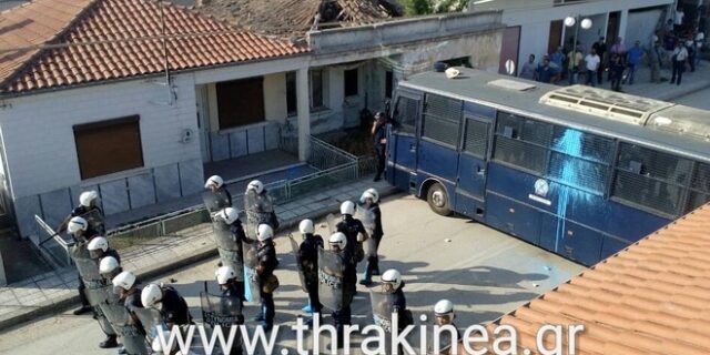 Επεισόδια στον Έβρο μεταξύ αστυνομικών και αναρχικών του ‘No Border Camp’
