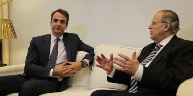 Συνάντηση Μητσοτάκη-Κασουλίδη