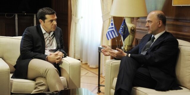 Μοσχοβισί σε Τσίπρα: Ήρθα να δώσω μήνυμα εμπιστοσύνης