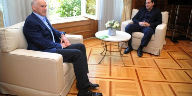 Ο Τσίπρας βλέπει τον Γ. Παπανδρέου για τον εκλογικό νόμο