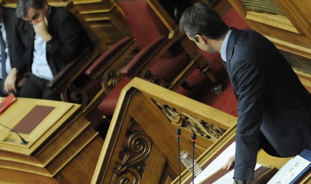 Χαμός στη Βουλή με Τσακαλώτο – Δένδια: Τα ‘δύσκολα παιδικά χρόνια Μητσοτάκη’ και ο ‘αβάπτιστος κρατούμενος’