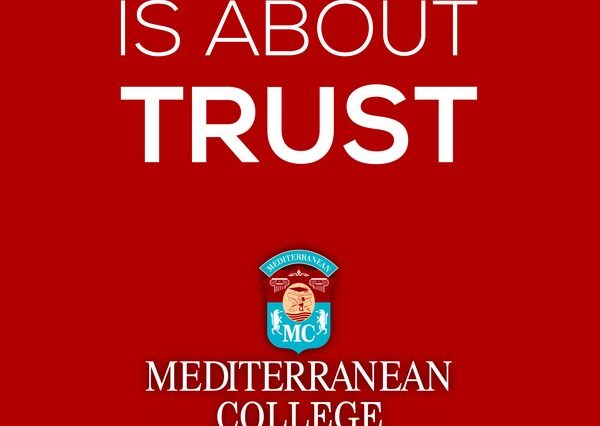 MEDITERRANEAN COLLEGE. Αυτή τη φορά εμπιστεύσου τον εαυτό σου!