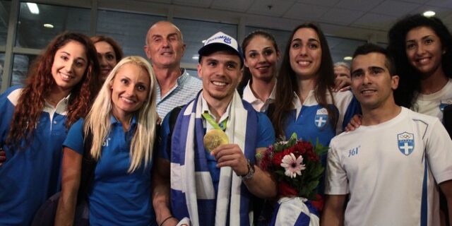 Λευτέρης Πετρούνιας: Στην Ελλάδα ο χρυσός ολυμπιονίκης
