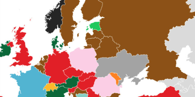 Χάρτης: Τι εξάγει περισσότερο η κάθε χώρα της Ευρώπης;