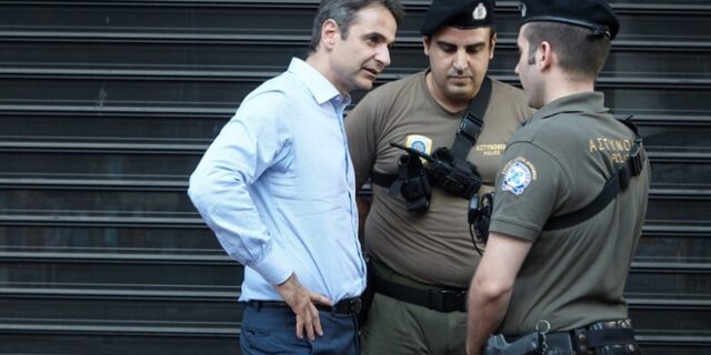 Μητσοτάκης: Θα αποκαταστήσω ως πρωθυπουργός το νόμο και την τάξη