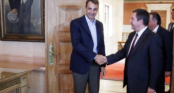 Μητσοτάκης με Καμίνη: Πρώτη προτεραιότητα η ασφάλεια