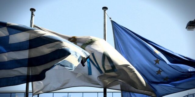 Επίσημη πρώτη: Ο Μητσοτάκης στα νέα γραφεία της ΝΔ