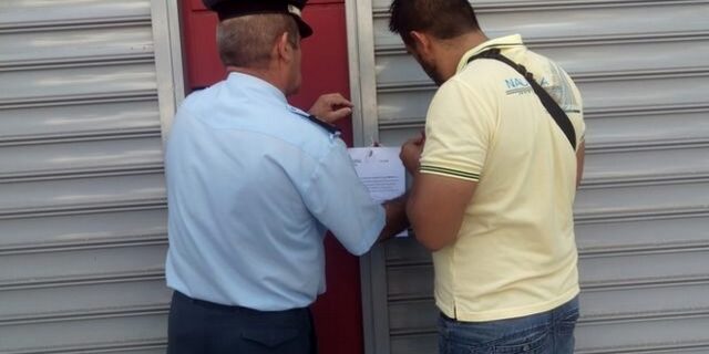 Μπήκε το πρώτο λουκέτο για φοροδιαφυγή. Το NEWS 247 ήταν εκεί