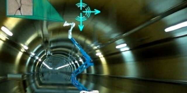 Robospect: Το έξυπνο ρομπότ που εντοπίζει φθορές σε οδικές σήραγγες