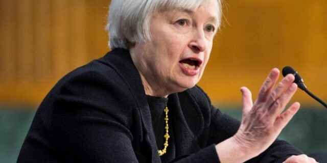 Αύξηση των επιτοκίων βλέπει η πρόεδρος της FED