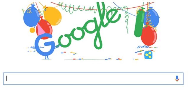 H Google κλείνει τα 18 και το γιορτάζει μ’ ένα doodle