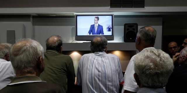 Ομιλία Μητσοτάκη: Όσα είδε ο φωτογραφικός φακός