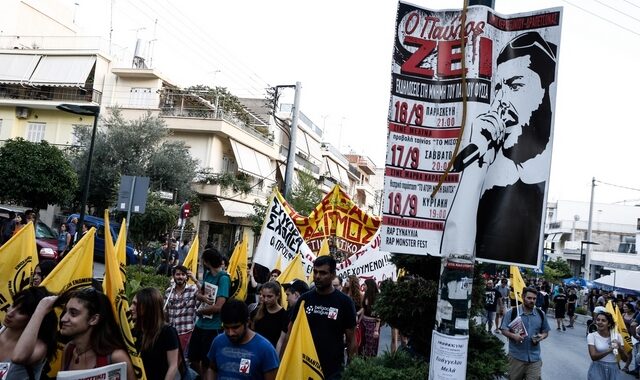 Μικροεπεισόδια μετά την πορεία μνήμης για τον Παύλο Φύσσα