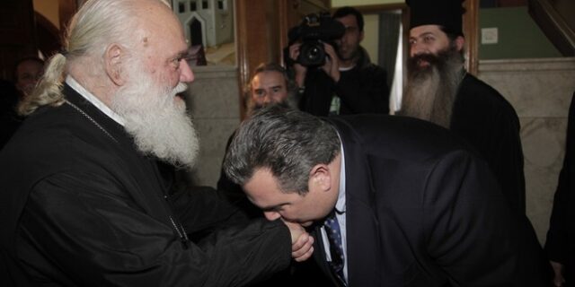 Με τον Αρχιεπίσκοπο Ιερώνυμο θα συναντηθεί ο Καμμένος